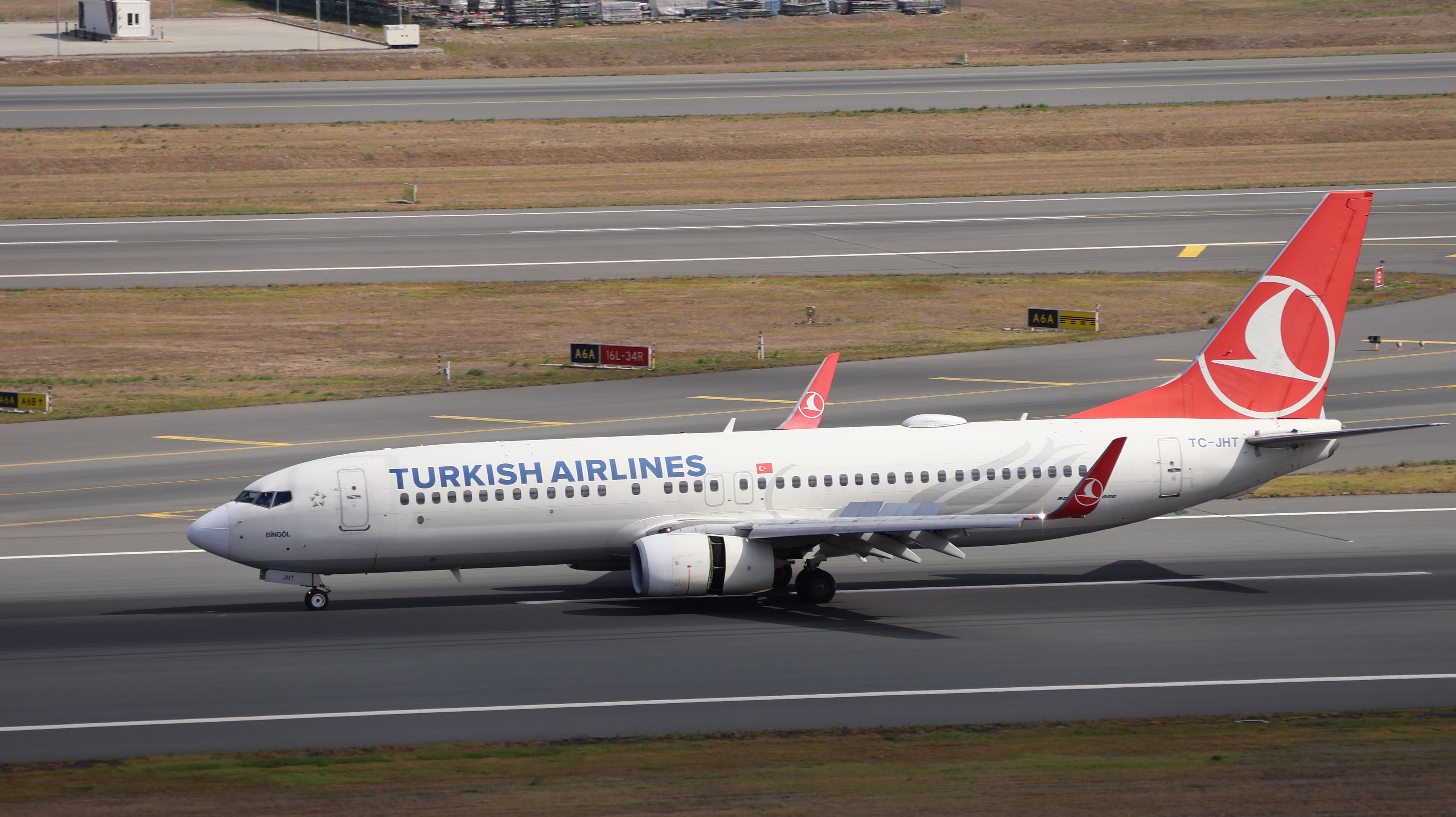 THY - Boeing 737 800 - Bingöl